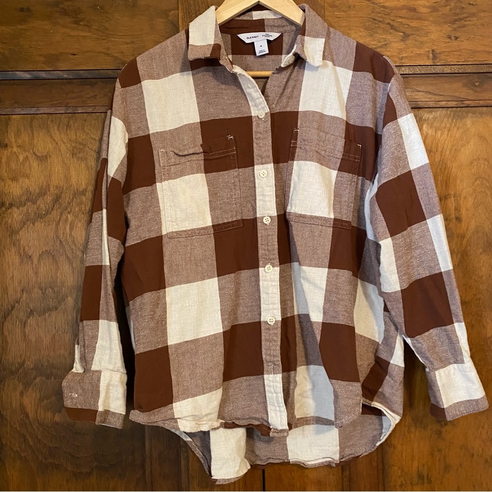 Old Navy Boyfriend fit Button-Down Shirt
